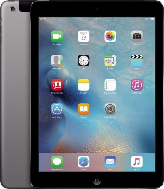 Apple iPad Air - 16GB - WiFi + Cellular (4G) - Spacegrijs