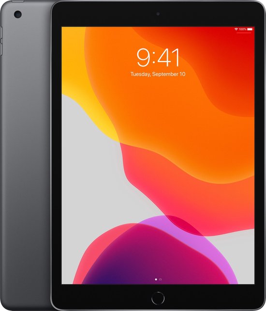Apple iPad (2019) - 10.2 inch - WiFi - 128GB - Spacegrijs